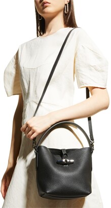 Roseau Essential XS Bucket bag Black - Leather (10159968001)
