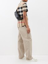 Thumbnail for your product : Burberry Somerton Giant-check Cotton-blend Poplin Shirt