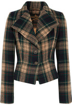Thumbnail for your product : Vivienne Westwood Porta Tartan Wool-blend Jacket