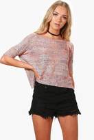 Thumbnail for your product : boohoo Eve Scoop Neck Jumper