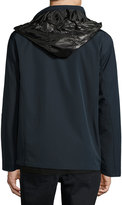 Thumbnail for your product : T Tahari Micro-Tech Stand-Collar Jacket, Navy
