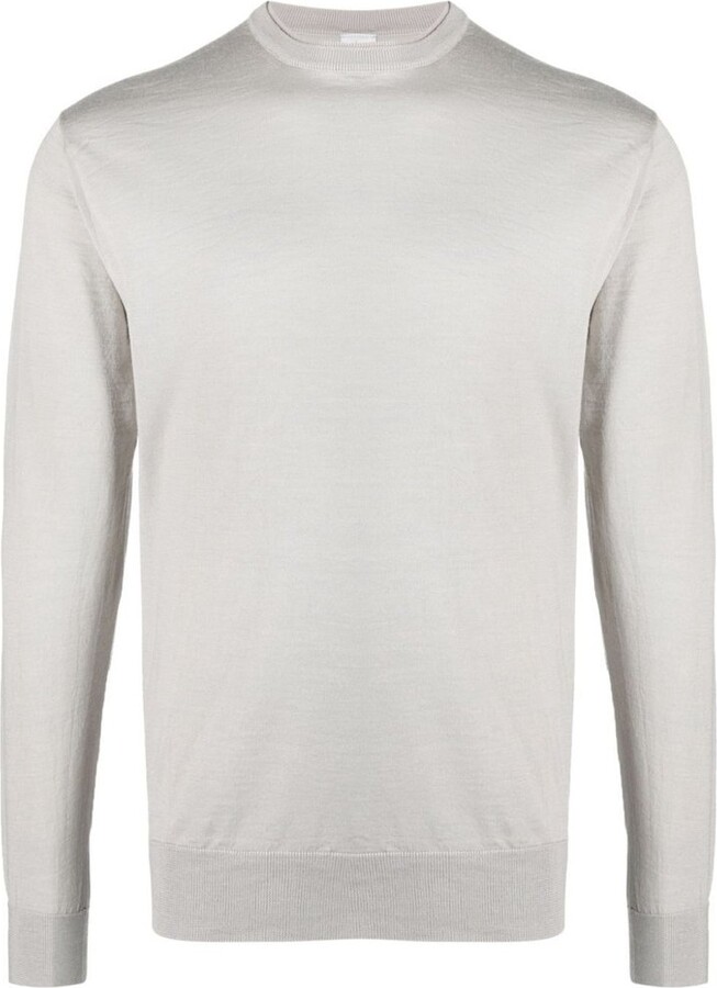 Eleventy Crew Neck Long Sleeved Jumper