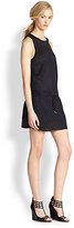 Thumbnail for your product : Rebecca Minkoff Lloyd Drawstring-Waist Mesh Dress