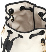 Thumbnail for your product : Fendi Mon TrAsor Mini canvas bucket bag