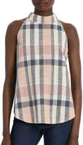Thumbnail for your product : Grab Check high neck sleeveless top
