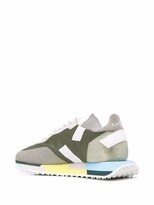 Thumbnail for your product : Ghoud Panelled Lace-Up Trainers