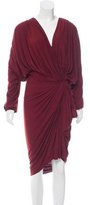 Thumbnail for your product : Lanvin Draped Midi Dress