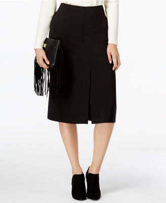 Alfani PRIMA Front-Slit A-line Skirt, Only at Macy's