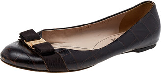 Dark Brown Flats | Shop the world's largest collection of fashion |  ShopStyle UK