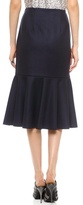 Thumbnail for your product : DKNY Skirt with Flounce Hem