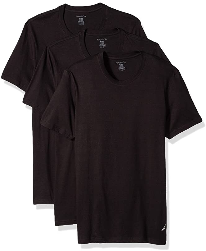 Nautica Cotton Crew Neck TShirtMulti Packs ShopStyle Short Sleeve