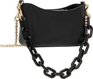 Versace Jeans Couture Black Institutional Logo Bag
