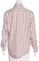 Thumbnail for your product : Façonnable Striped Button-Up Top