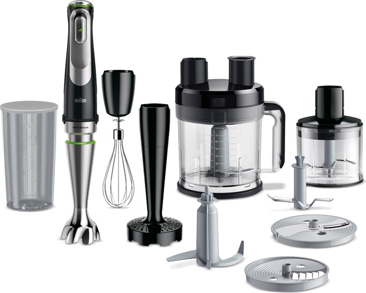 Braun Multiquick9 Hand Blender with Imode Technology - Stainless Steel/black
