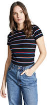 Thumbnail for your product : ATM Anthony Thomas Melillo Striped Baby Tee
