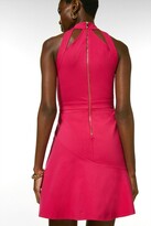 Thumbnail for your product : Karen Millen Button Neck Ponte Flippy Dress