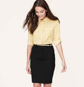 Thumbnail for your product : LOFT Petite Curvy Fit Ponte Trouser Pencil Skirt