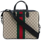 Thumbnail for your product : Gucci web GG laptop bag
