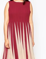 Thumbnail for your product : ASOS Curve CURVE Fit & Flare Dress with Insert