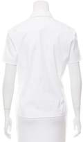 Thumbnail for your product : Jil Sander Short Sleeve Draped Top
