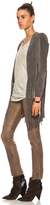Thumbnail for your product : ThePerfext Christy Fringe Suede Jacket