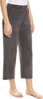 Thumbnail for your product : Barefoot Dreams Cozy Terry Crop Wide Leg Lounge Pants