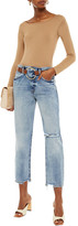 Thumbnail for your product : Current/Elliott The Original Ankle Distressed Boyfriend Jeans