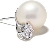 Thumbnail for your product : Yoko London 18kt white gold Classic South Sea pearl and diamond earrings