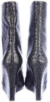 Thumbnail for your product : Giuseppe Zanotti Python Wedge Boots