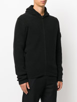 Thumbnail for your product : Stone Island hooded rib knit cardigan