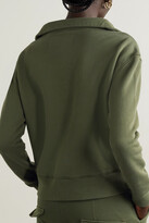 Thumbnail for your product : Nili Lotan Bentley Cotton-jersey Sweatshirt - Green