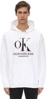 Thumbnail for your product : 3d Logo Print Cotton Sweatshirt Hoodie