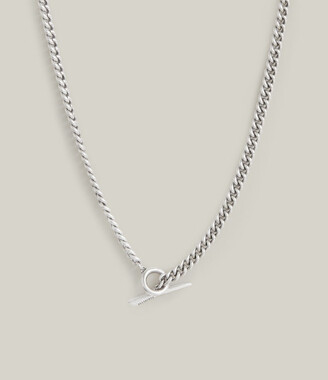 AllSaints Felis Sterling Silver Necklace