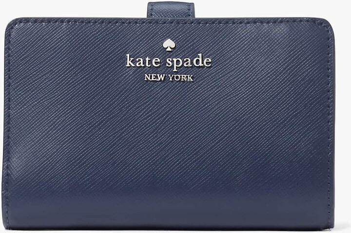 Kate Spade New York Frisbee Blue Kristi Leather Convertible Wallet, Best  Price and Reviews