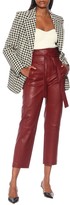 Thumbnail for your product : STOULS Katousha high-rise leather pants