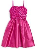 Thumbnail for your product : Un Deux Trois Girl's Floral Bodice Dress