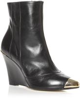 Thumbnail for your product : Gold Toe DUNE LADIES NICOLA - BLACK Cap Wedge Ankle Boot