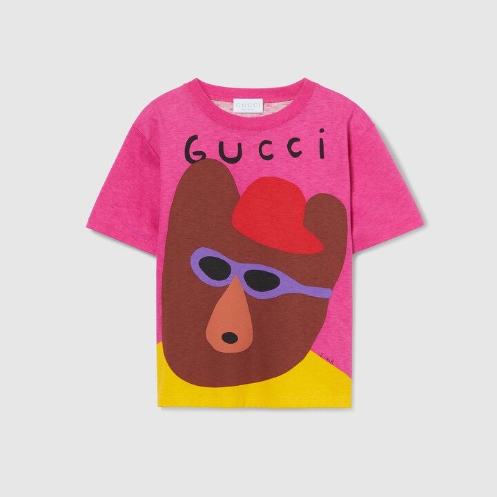 Gucci Children's printed cotton T-shirt