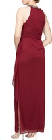 Thumbnail for your product : Alex Evenings Embellished Halter Ruched Column Formal Gown