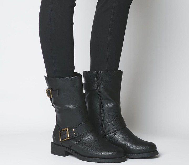 carvela soulful biker calf boots