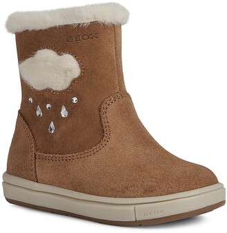 Geox Baby Girl's Trottola Suede Boots