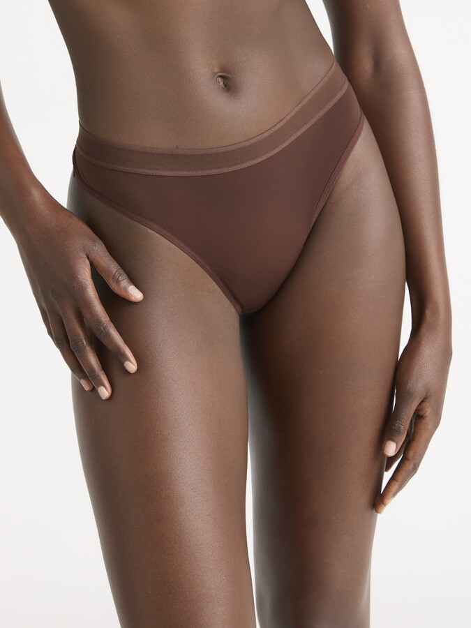 Joyspun Women’s Micro Thong Panties, 3-Pack, Sizes XS-3XL
