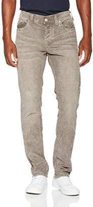 True Religion Men's Rocco Slim Jeans, Grau (Acid Wash Grey), W33/L34