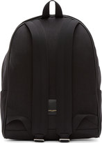 Thumbnail for your product : Saint Laurent Black Canvas & Leather Hunting Backpack