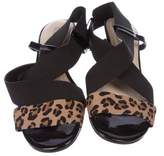 Thumbnail for your product : Ellen Tracy Crossover Wedge Sandals