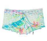 Thumbnail for your product : Pilyq Tie Dye Lace Shorts