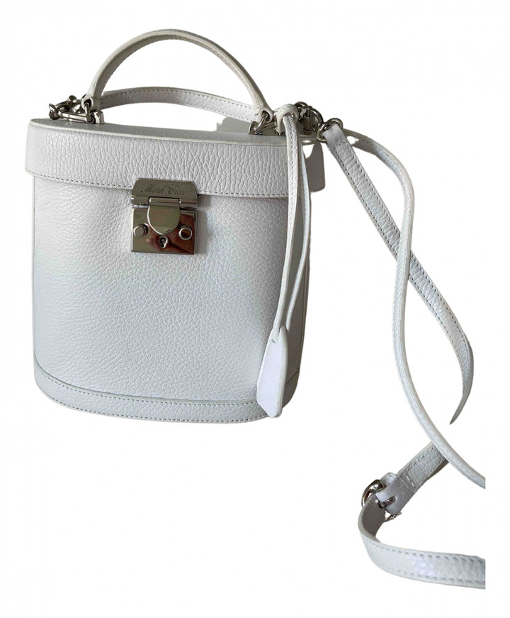 Mark Cross white Leather Handbags