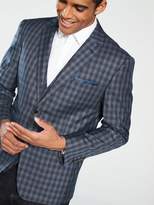 Thumbnail for your product : Skopes ModinaChecked Suit Jacket - Grey/Navy