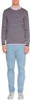 Thumbnail for your product : Paul Smith Navy/Rose/Multi Striped Cotton Pullover