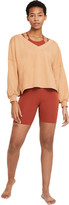 Thumbnail for your product : Nike Womens Yoga Fleece V-Neck Top